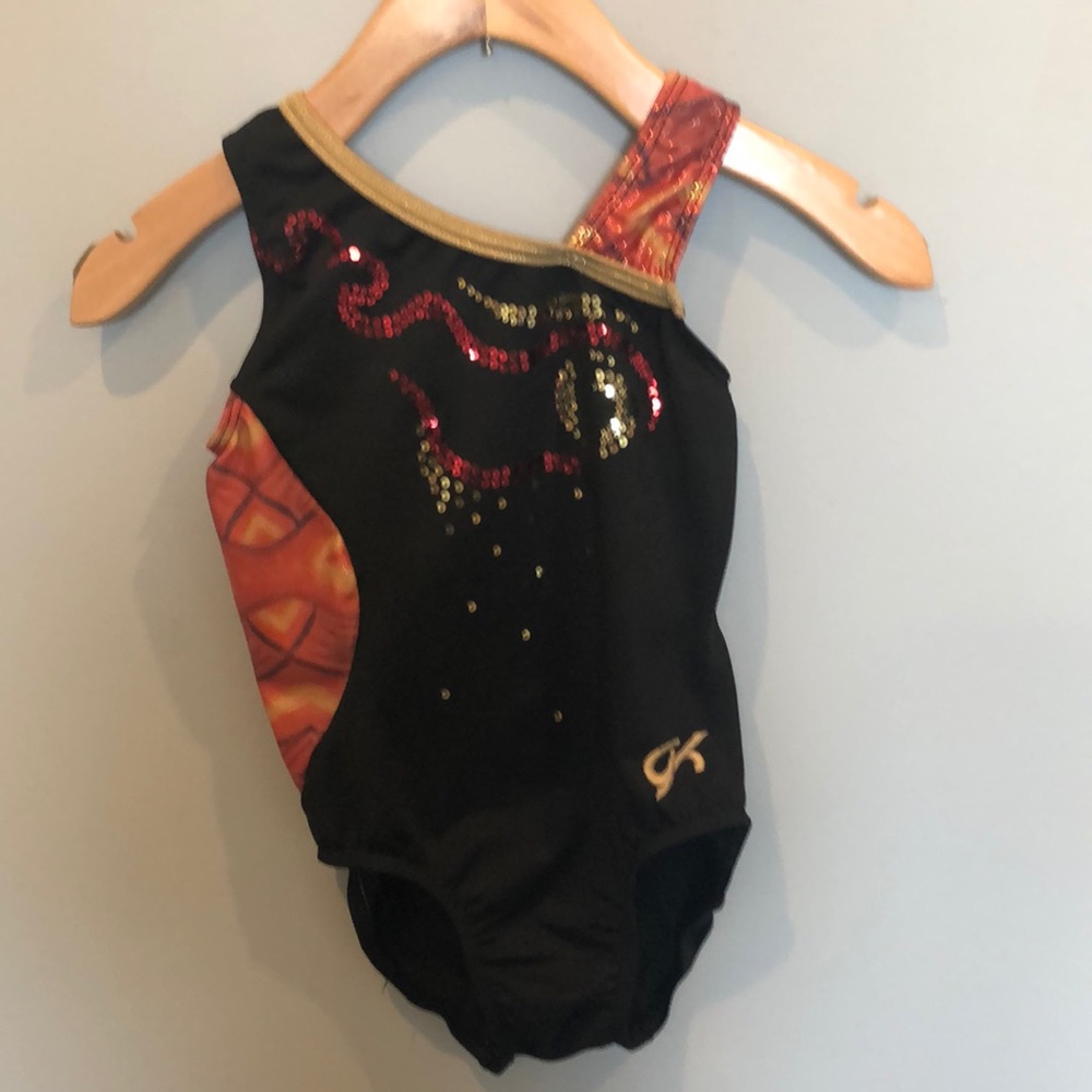 GK gymnastics leotard